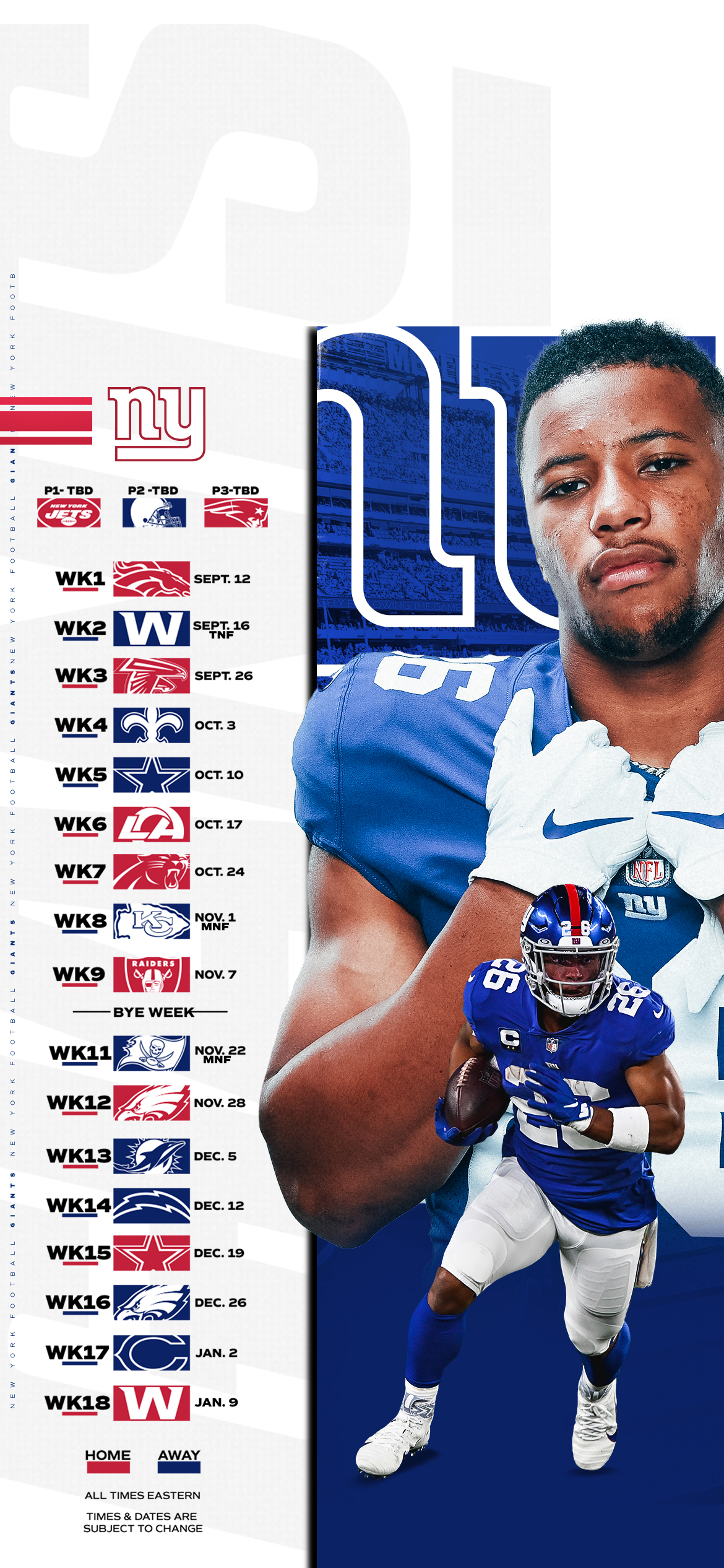 Giants Schedule | New York Giants 